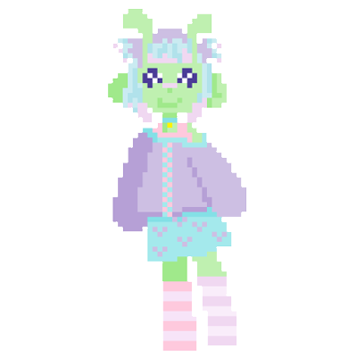 pixelated (drawn in MS paint)